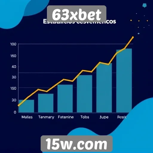 Estatísticas de crescimento do 63xbet no mercado de jogos